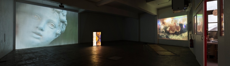 Room (2014), Token (2014) and Fountain (2014) &amp;copy; Emma van der Put